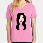 Women's Core Cotton V Neck Tee Thumbnail