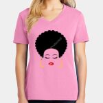 Women's Core Cotton V Neck Tee Thumbnail