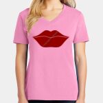 Women's Core Cotton V Neck Tee Thumbnail