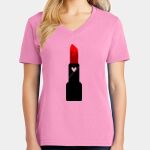 Women's Core Cotton V Neck Tee Thumbnail