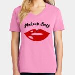 Women's Core Cotton V Neck Tee Thumbnail