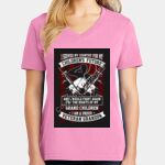 Women's Core Cotton V Neck Tee Thumbnail