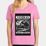 Women's Core Cotton V Neck Tee Thumbnail