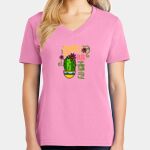 Women's Core Cotton V Neck Tee Thumbnail