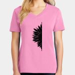 Women's Core Cotton V Neck Tee Thumbnail