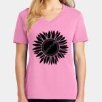 Women's Core Cotton V Neck Tee Thumbnail