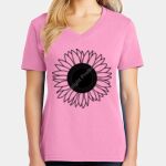 Women's Core Cotton V Neck Tee Thumbnail