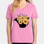 Women's Core Cotton V Neck Tee Thumbnail