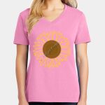 Women's Core Cotton V Neck Tee Thumbnail