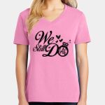 Women's Core Cotton V Neck Tee Thumbnail