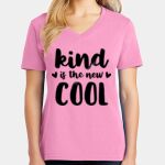 Women's Core Cotton V Neck Tee Thumbnail