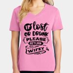 Women's Core Cotton V Neck Tee Thumbnail