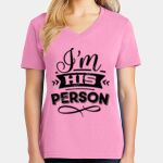 Women's Core Cotton V Neck Tee Thumbnail