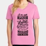 Women's Core Cotton V Neck Tee Thumbnail