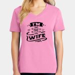 Women's Core Cotton V Neck Tee Thumbnail