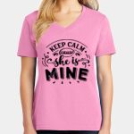 Women's Core Cotton V Neck Tee Thumbnail