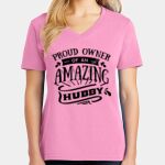 Women's Core Cotton V Neck Tee Thumbnail