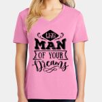 Women's Core Cotton V Neck Tee Thumbnail