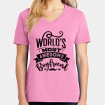 Women's Core Cotton V Neck Tee Thumbnail
