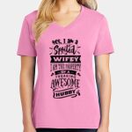 Women's Core Cotton V Neck Tee Thumbnail