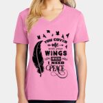 Women's Core Cotton V Neck Tee Thumbnail
