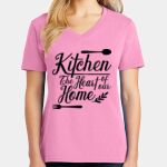 Women's Core Cotton V Neck Tee Thumbnail