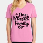 Women's Core Cotton V Neck Tee Thumbnail