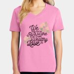 Women's Core Cotton V Neck Tee Thumbnail