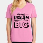 Women's Core Cotton V Neck Tee Thumbnail