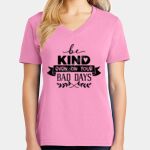 Women's Core Cotton V Neck Tee Thumbnail