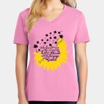 Women's Core Cotton V Neck Tee Thumbnail