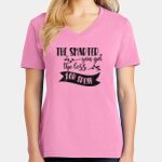 Women's Core Cotton V Neck Tee Thumbnail