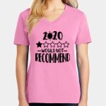 Women's Core Cotton V Neck Tee Thumbnail