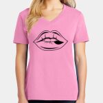 Women's Core Cotton V Neck Tee Thumbnail