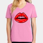 Women's Core Cotton V Neck Tee Thumbnail