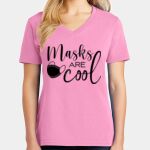 Women's Core Cotton V Neck Tee Thumbnail