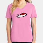 Women's Core Cotton V Neck Tee Thumbnail
