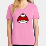 Women's Core Cotton V Neck Tee Thumbnail