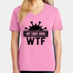 Women's Core Cotton V Neck Tee Thumbnail