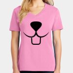 Women's Core Cotton V Neck Tee Thumbnail