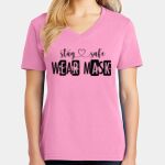Women's Core Cotton V Neck Tee Thumbnail