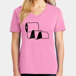 Women's Core Cotton V Neck Tee Thumbnail