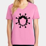 Women's Core Cotton V Neck Tee Thumbnail