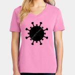 Women's Core Cotton V Neck Tee Thumbnail