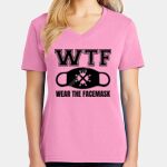 Women's Core Cotton V Neck Tee Thumbnail