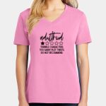 Women's Core Cotton V Neck Tee Thumbnail