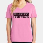 Women's Core Cotton V Neck Tee Thumbnail