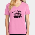 Women's Core Cotton V Neck Tee Thumbnail