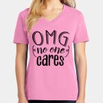 Women's Core Cotton V Neck Tee Thumbnail