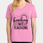 Women's Core Cotton V Neck Tee Thumbnail